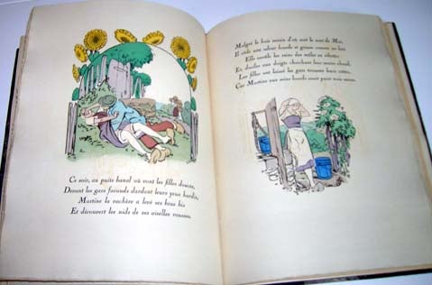 La Fermiere Nue. Illustrations de Carlegle. L. C. Royer.