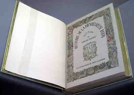 Item #1506 Histoire de la Bienheureuse Raton. Fille de Joie. Illustrations de Charles Laborde....
