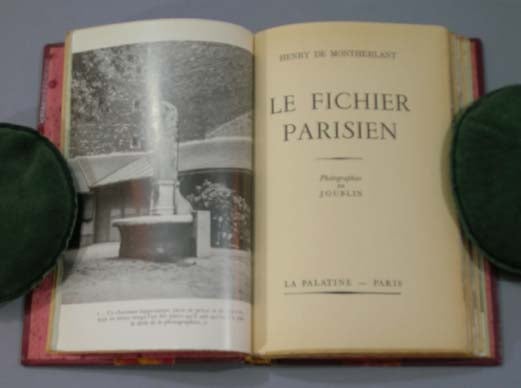 Le Fichier Parisien. Photographies de Joublin. Henri de Montherland