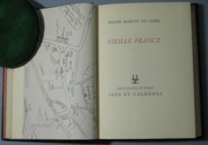 Vieille France. Neuchatel, Ides et Clanedes. Cover Design by Matisse. Roger Martin du Gard