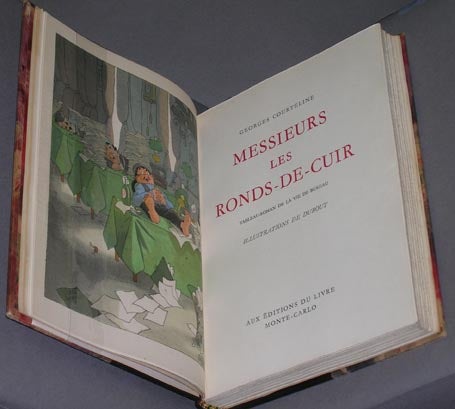 Item #669 Messieurs les Ronds-de-Cuir. Tableau-Roman de la Vie de Bureau. Illustrations de...