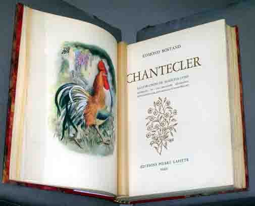 Item #728 Chantecler. Illustrations de Mariette Lydis, bandeaux et culs-de-lampe decoratifs de...