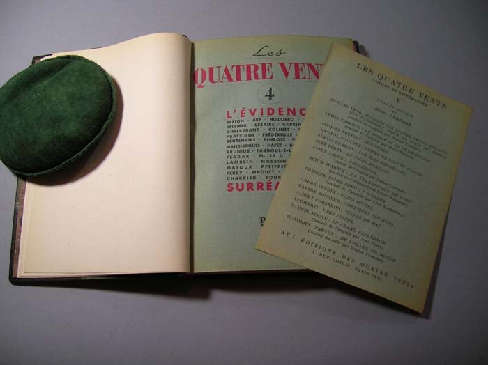 Item #914 L'Evidence Surrealiste! Cahiers de Literature. No IV. Textes reunis par Henri Parisot....